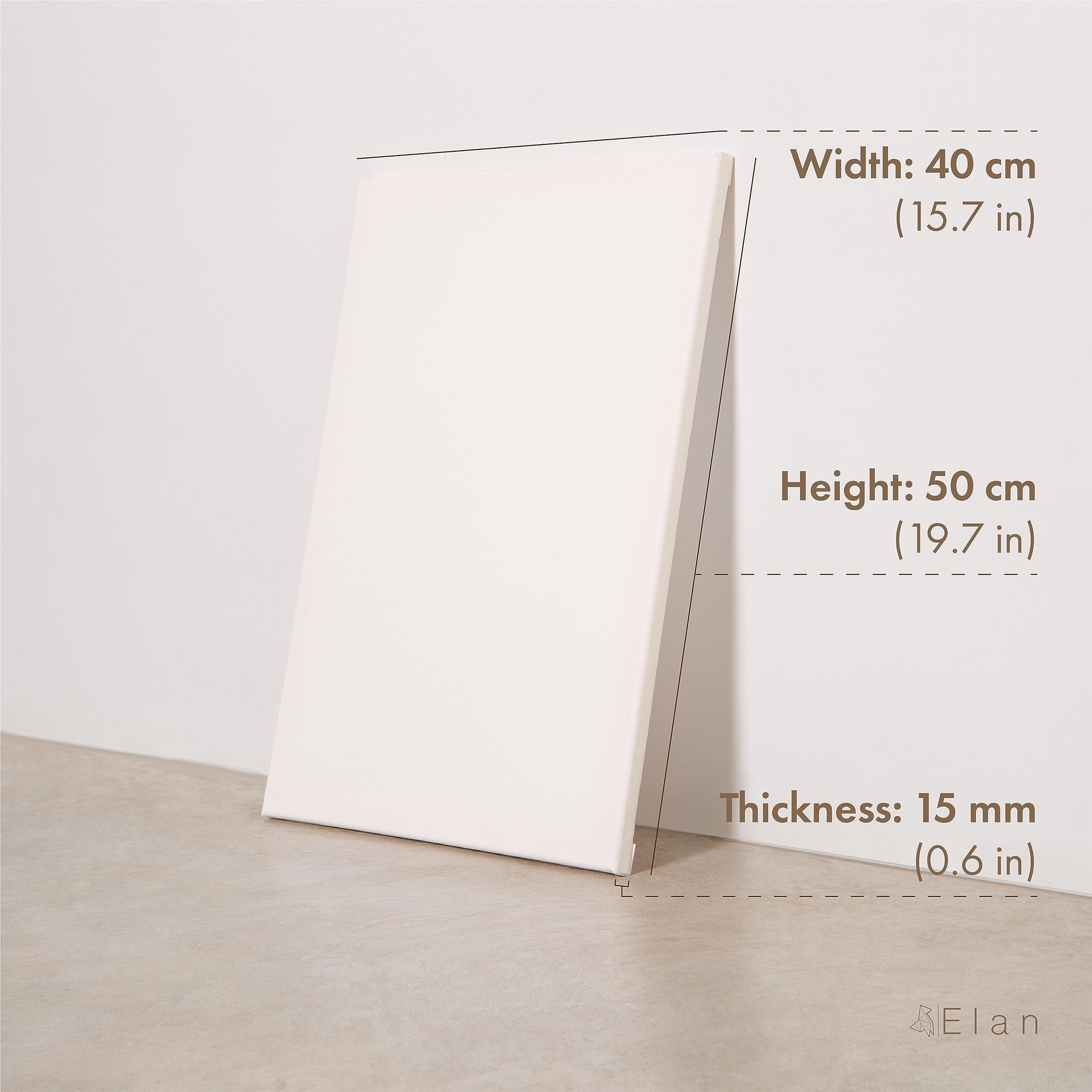 Amazon.co.jp: ELAN 無地張りキャンバス 40×50 cm 普通サイズ